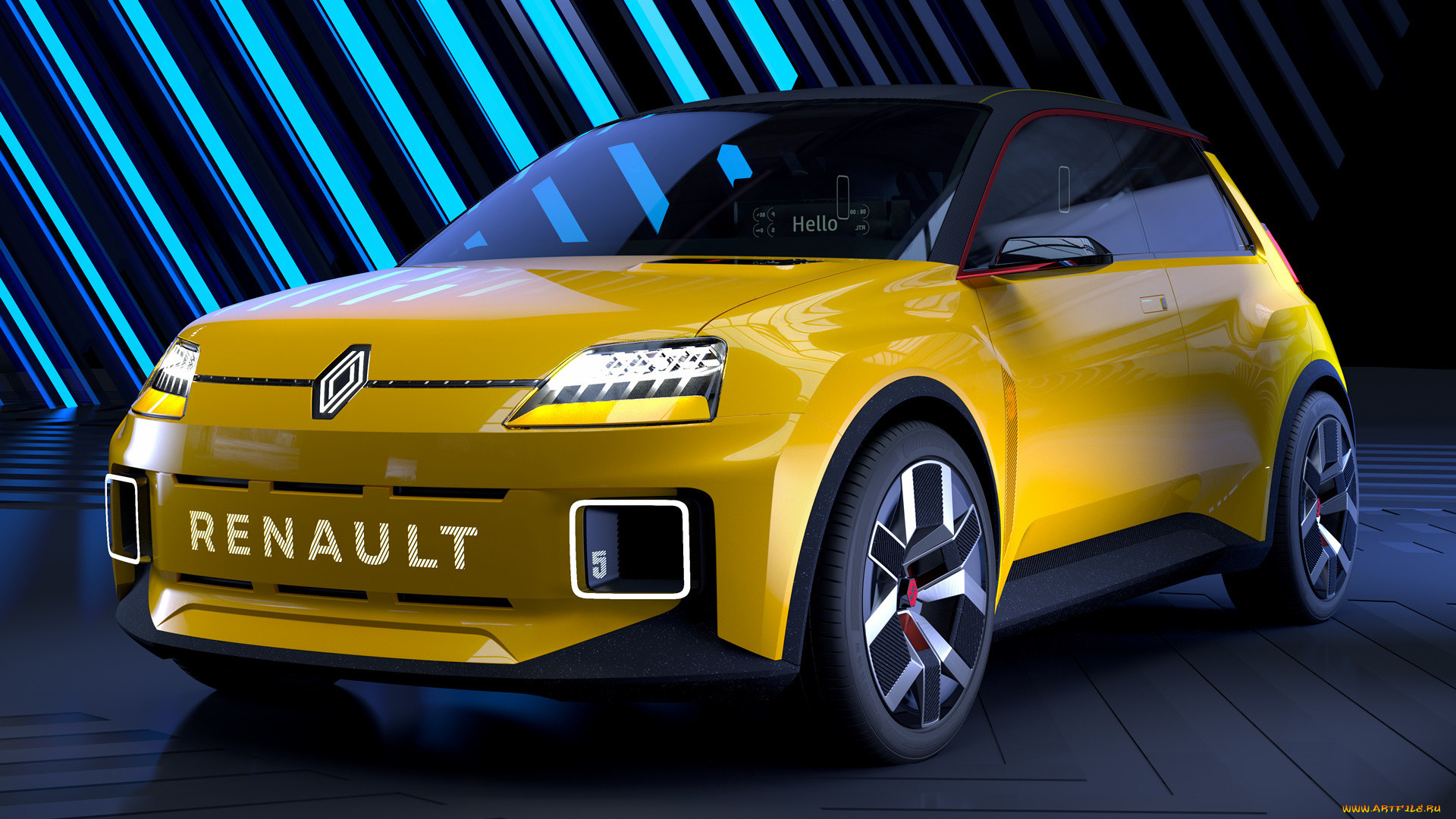 renault 5 prototype 2021, , renault, 5, prototype, 2021